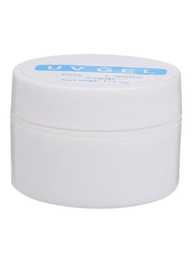 Sina Sina UV Gel white nail art White  - Image 2