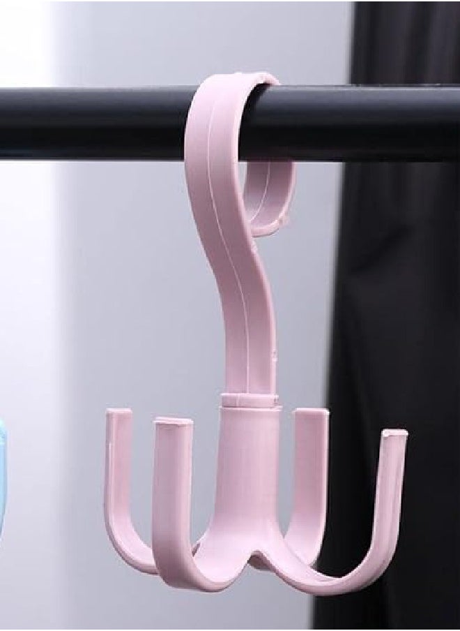 fashionhome Set of 3-Claw Wall Hook Storage Holder Self Adhesive Wall-Mounted 360° Swivel Heavy Duty Kitchenware Hanger Restaurant Accessories  - Image 1