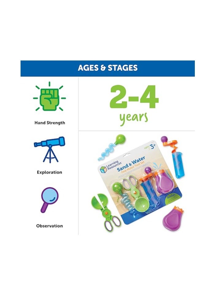 Learning Resources - Sand,Water Fine Motor Tool Set - Image 1