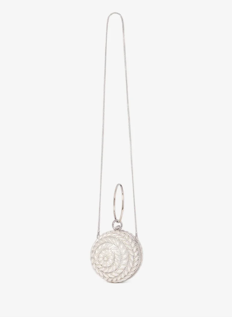 forever new  PANDORA Pearl Round Clutch for Women | Best Price UAE