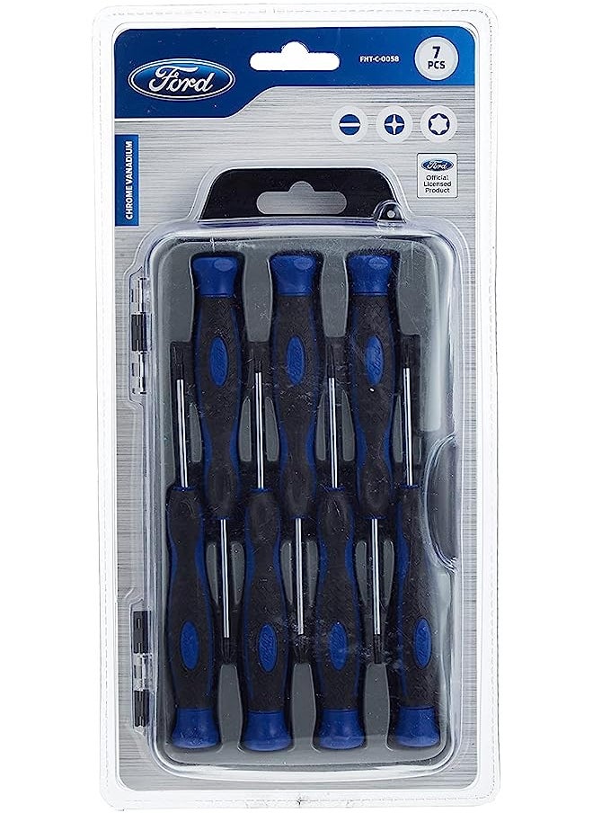 Ford Precision Screwdriver 7 Pcs Set Fht-C-0058