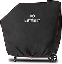 Masterbuilt MB20080220 Gravity Series 560 Digital Charcoal Grill + Smoker Cover, Black - Image 1