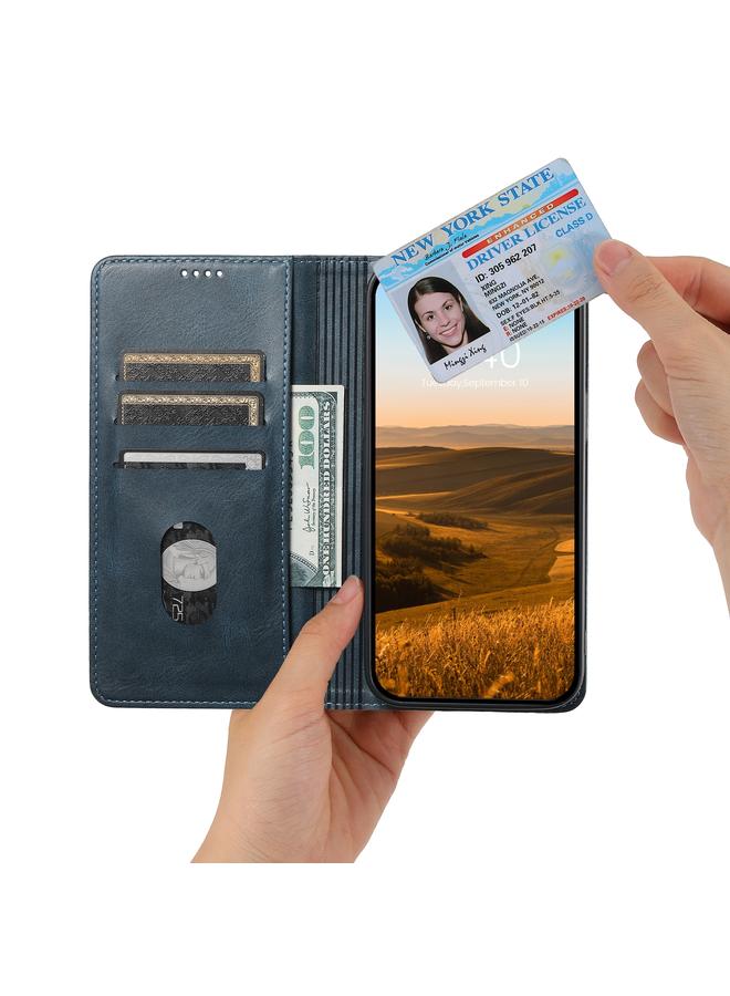 Suteni Case For Samsung Galaxy S24 Ultra 5G J02 Oil Wax Wallet Leather Phone Case - Image 5