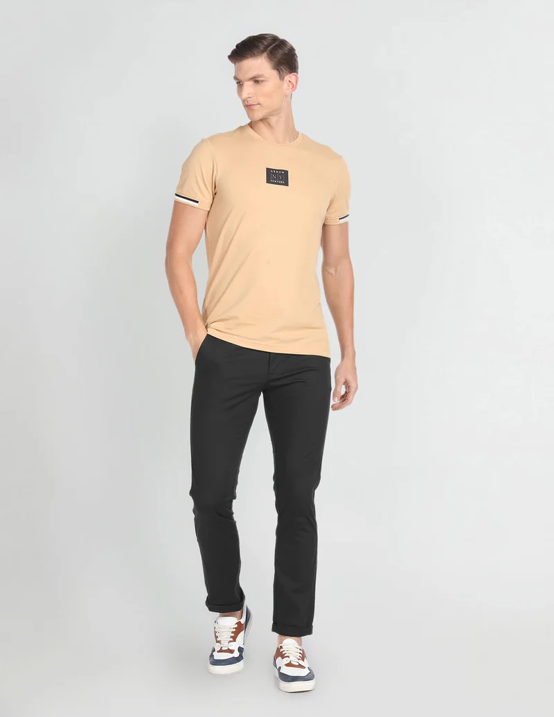 Arrow Black Lightweight Smart Flex Chinos for Men | Best Price UAE