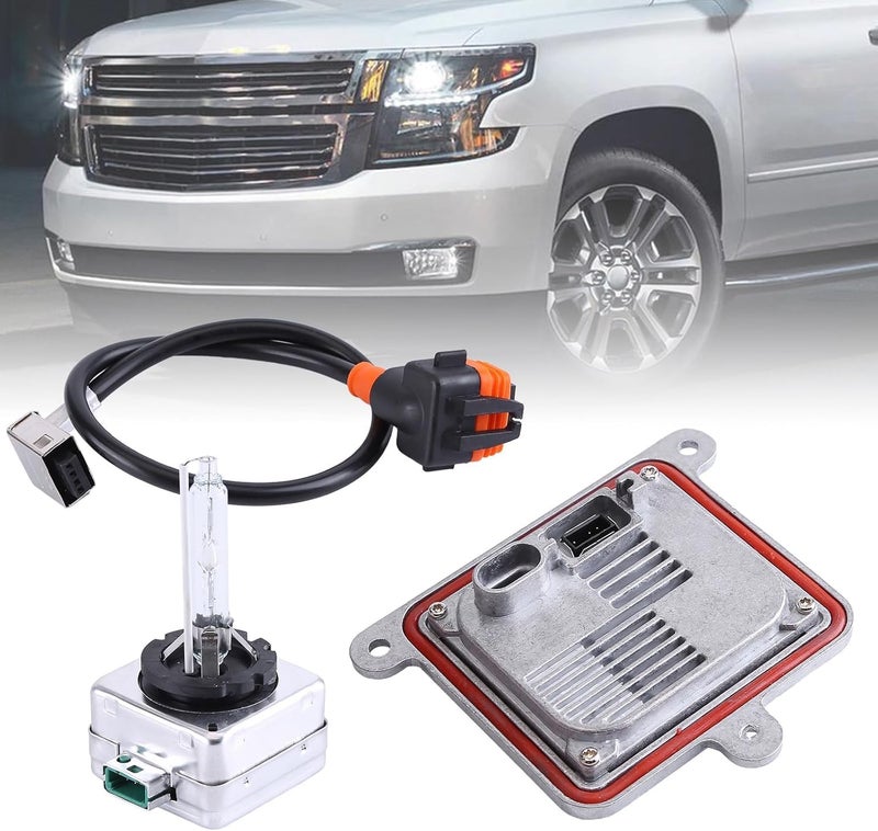 Hiolpen OE 20928264 Xenon Ballast Control Unit & HID Bulb Wire Kit for Chevy Vehicles - Image 2