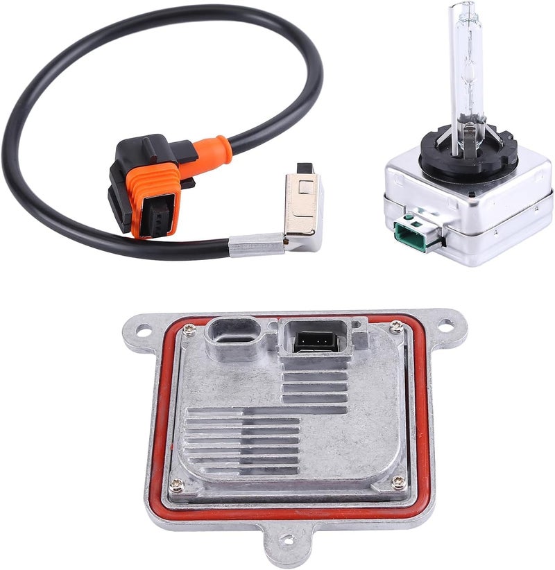 Hiolpen OE 20928264 Xenon Ballast Control Unit & HID Bulb Wire Kit for Chevy Vehicles - Image 1