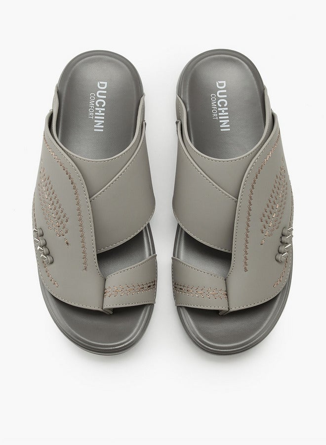 دوتشيني صنادل رجالية مطرزة عربية سهلة الارتداء - Image 2