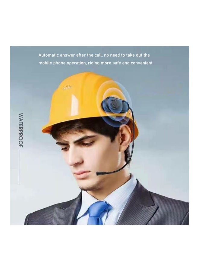 NIBEMINENT Wireless Bluetooth Headset Microphone Black  - Image 2