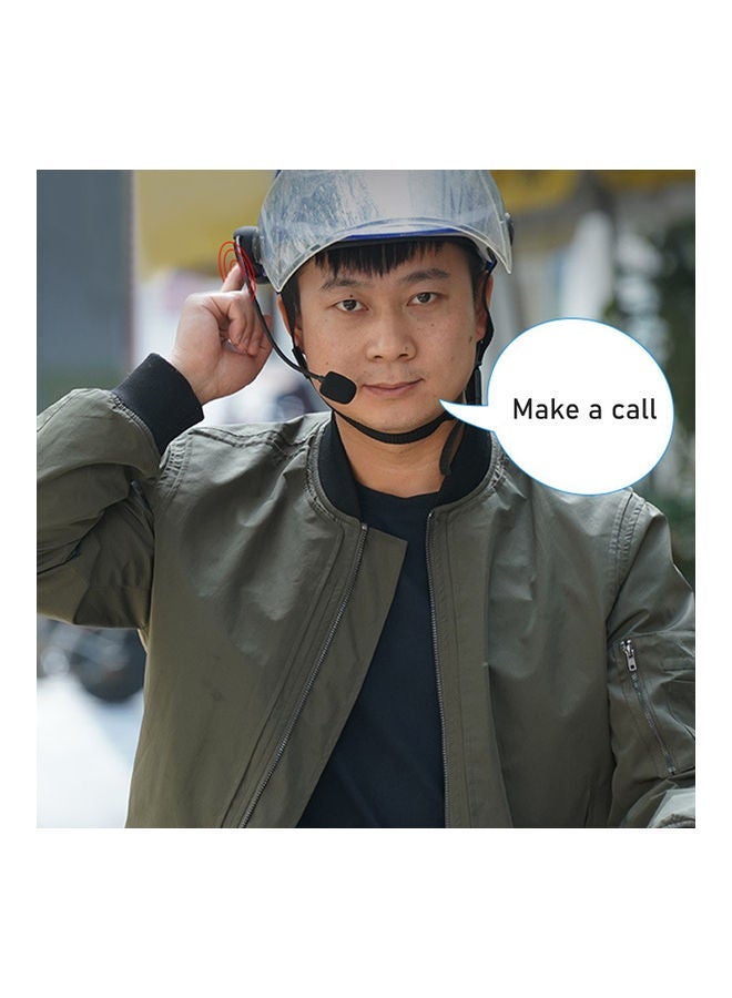 NIBEMINENT Wireless Bluetooth Headset Microphone Black  - Image 5