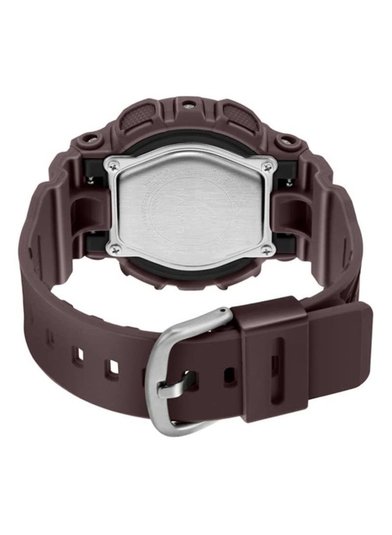 كاسيو بيبي جي ساعة ستاندرد أنالوج ديجيتال بني BA-130SW-5ADR - Image 2
