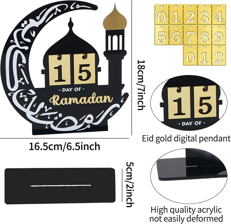 Lukione Ramadan Countdown Calendar - Eid Mubarak Decoration - Image 3