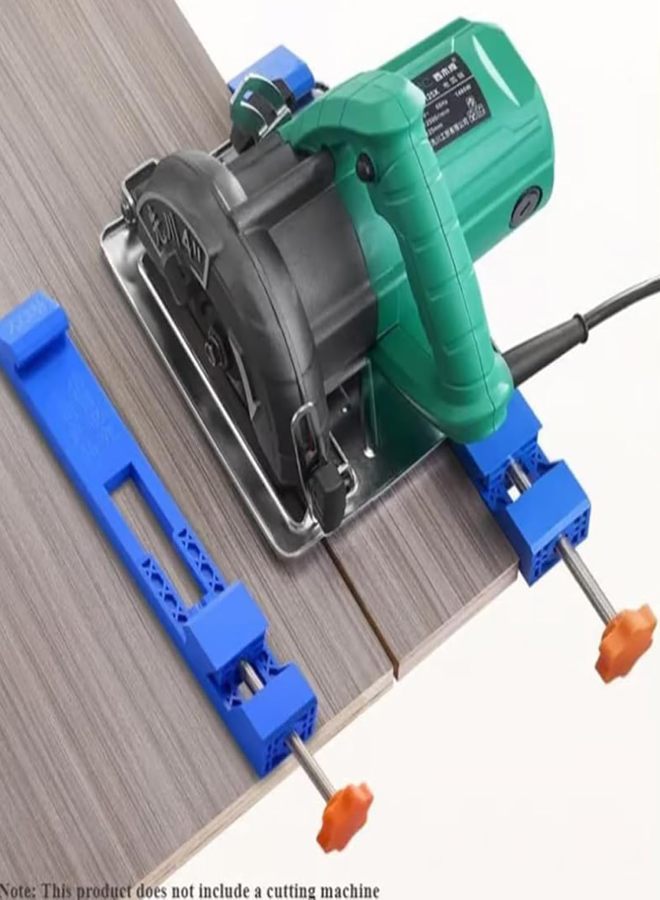 Ayarlanabilir Kesme Makinesi Taban Kılavuzu | Elektrikli Dairesel Testere Kılavuzu Freze Konumlandırma Kelepçesi | Hassas Ahşap Kesme Kılavuzu | Kesme Makinesi Kenar Kılavuzu Pozisyoner Kesme | Kesme - Image 2