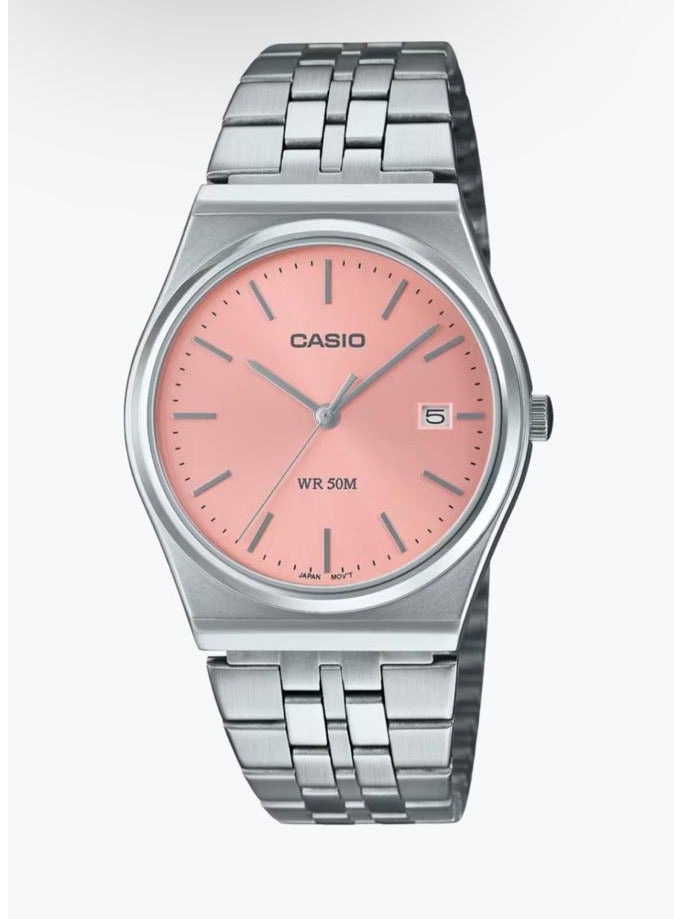 Casio  Analog Stainless Steel Strap Watch MTP-B145D-4AVDF