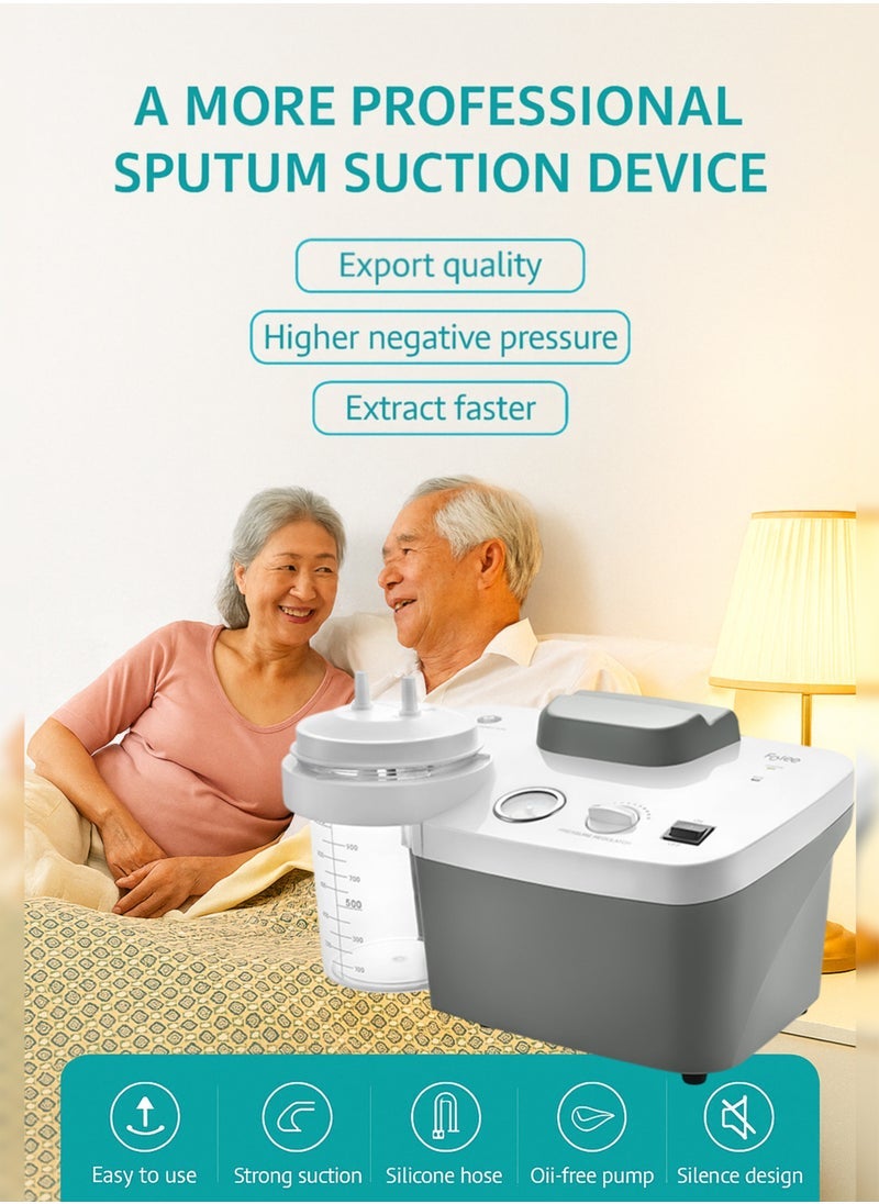 Folee Portable Phlegm Suction Machine - Image 2