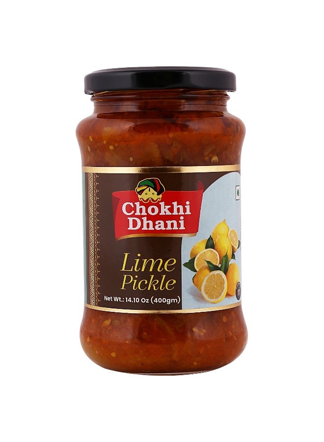 Chokhi Dhani Lime Pickle - 400 gm | Nimbu Ka Achaar | - Image 3
