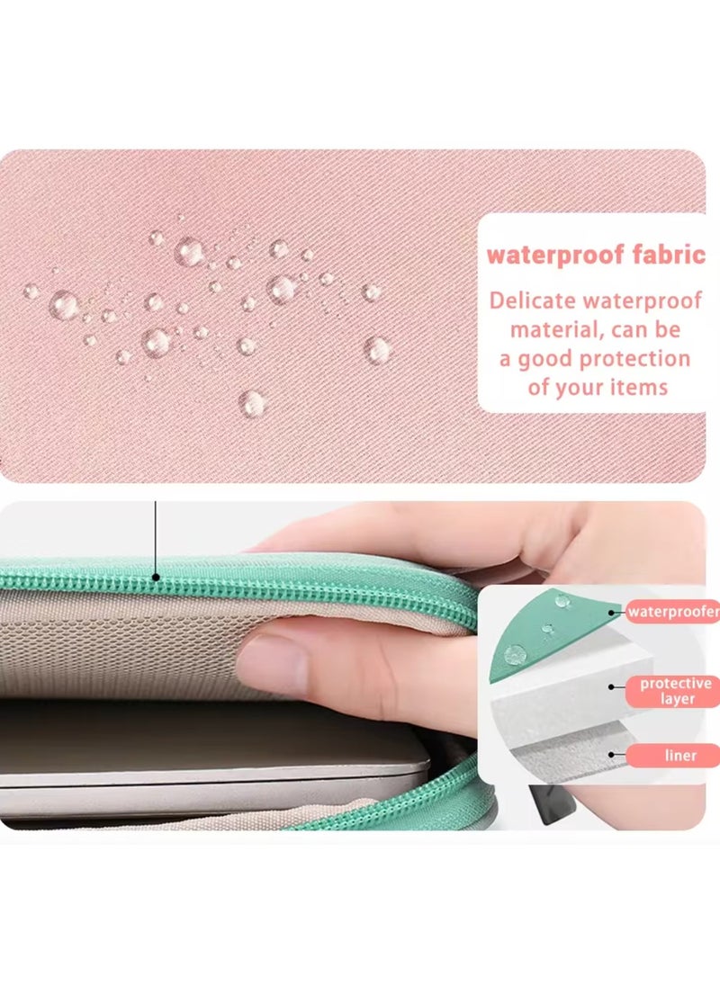 Generic Laptop Case 13 inch, Shockproof Protective Computer Sleeve Cover with Accessories Pocket, Portable Laptop Bag Compatible with New MacBook Air & MacBook Pro 35 *28 *5 CM  - Image 3