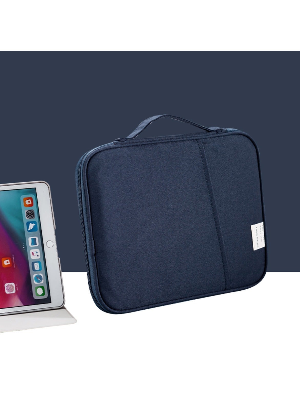 Laptop Case 13 inch, Shockproof Protective Computer Sleeve Cover with Accessories Pocket, Portable Laptop Bag Compatible with New MacBook Air & MacBook Pro 35 *28 *5 CM