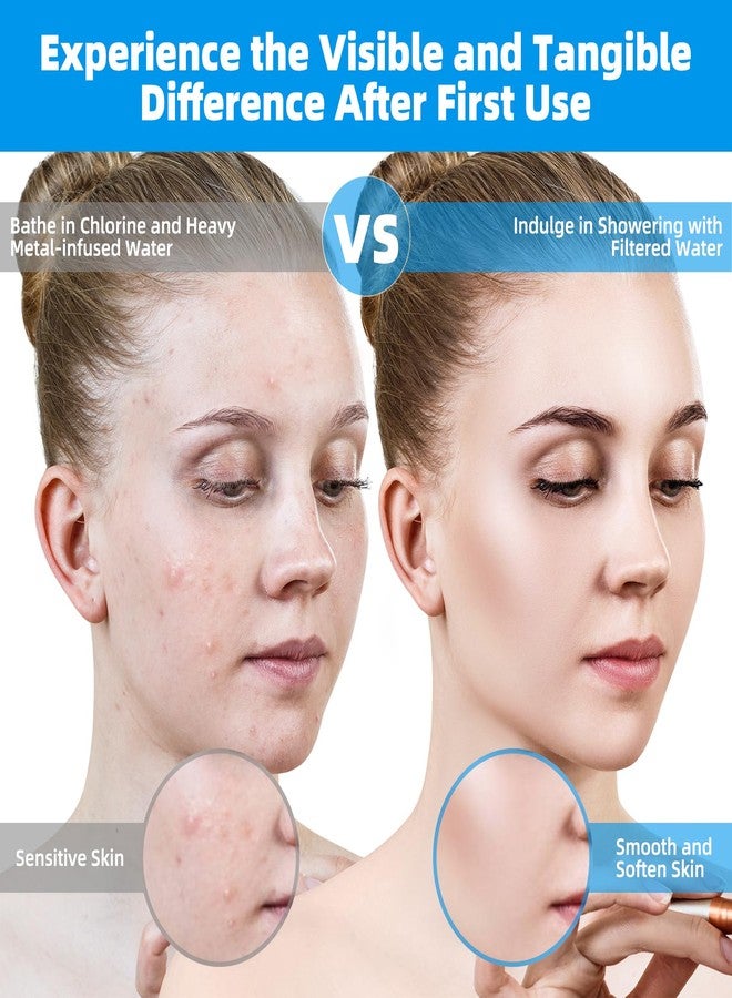 Hibbent 3 Pack Shower Filter Replacement Cartridges for Hard Water, High Output 20 Stage Shower Filter with Vitamin C to Reduce Chlorine & Fluoride, Glowing Skin, Strong Nails & Shimmering Hair - Image 4