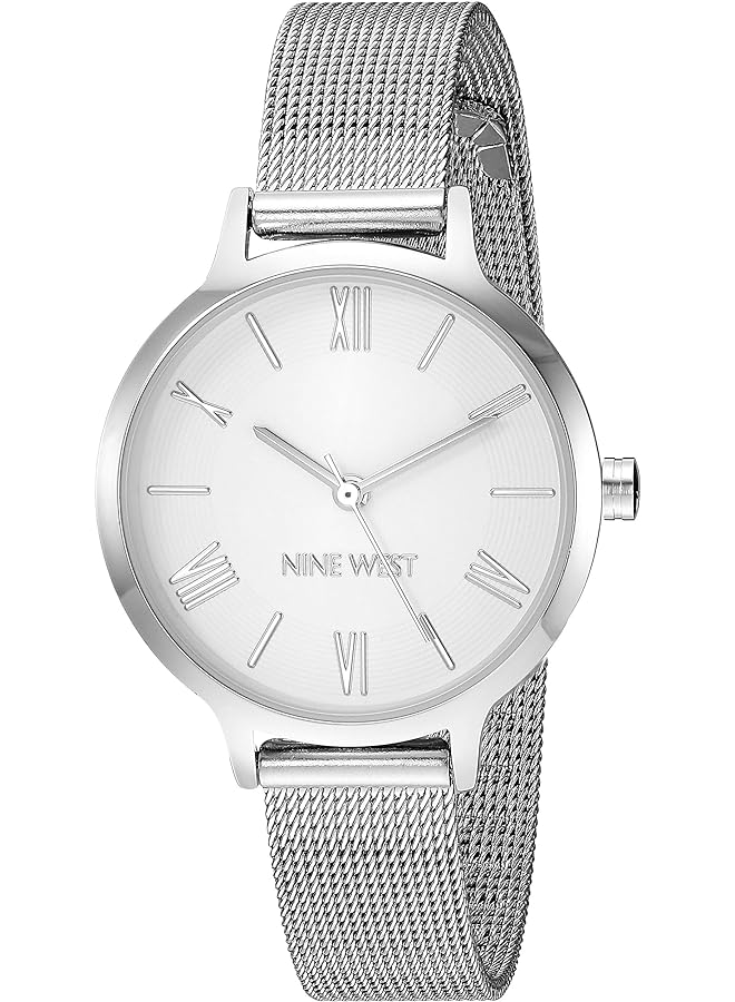 ناين ويست ساعة سوار شبكي للنساء - Image 1