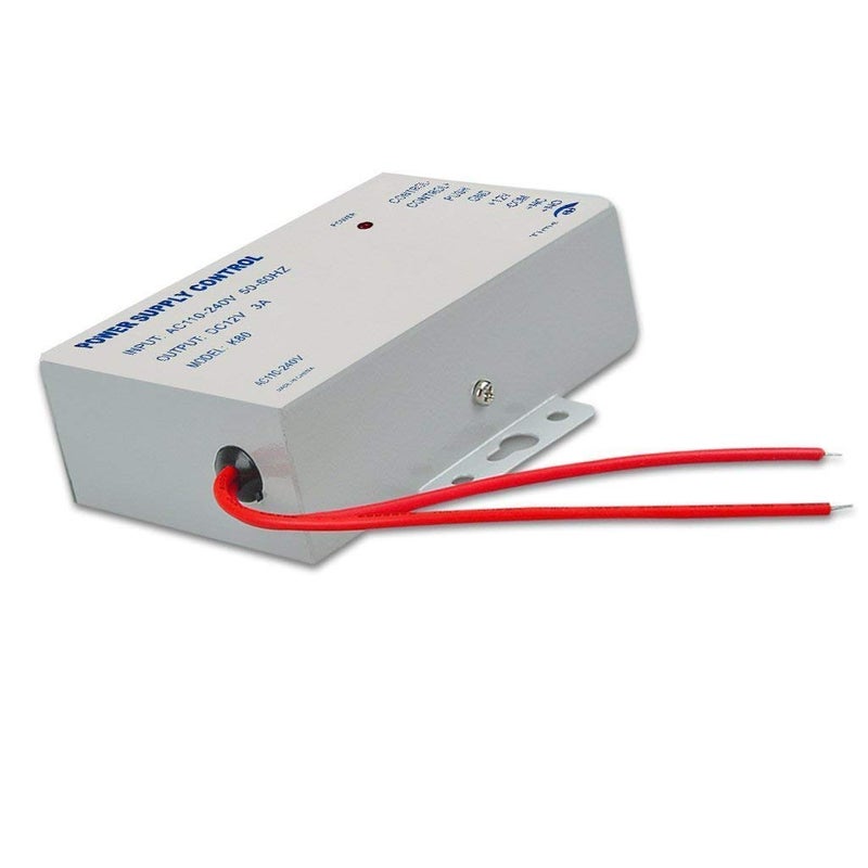 AMOCAM K80 Power Supply Control, AC 110-240V to DC 12V Power Supply for Door Access Control System, Video Doorbell, Electric Strike Lock, Bolt Lock, Magnetic Lock, Power Supply Controller - Image 5