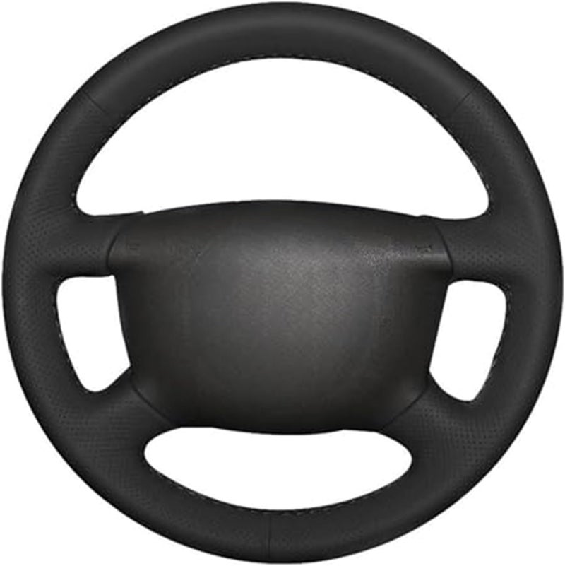 Wivplex Black Artificial Leather Steering Wheel Cover - Image 1