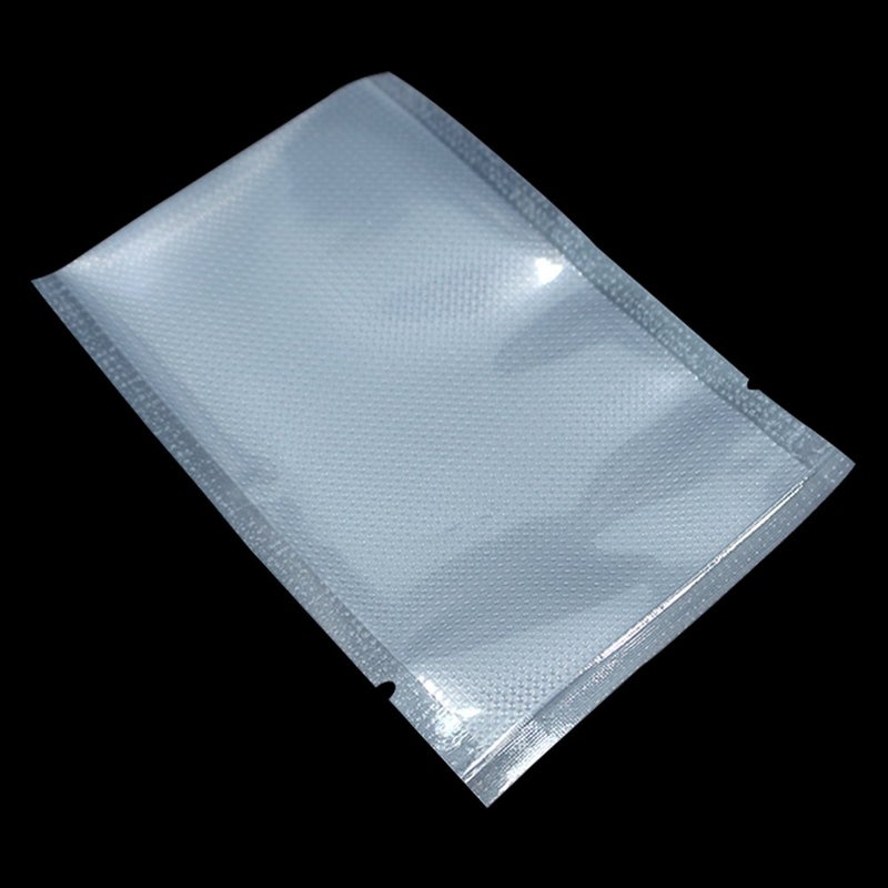 FERENLI 100 Pieces 2.7x3.9 inch (Usable Size 2.4x3.3 inch) Small Vacuum Sealer Bags for Food Storage Open Top Clear Plastic Flat Pouches Bulk Food Packaging Bags with Tear Notch - Image 3