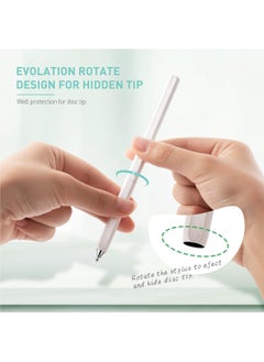 Y&D Stylus Pens, Passive Pen, Universal High Sensitive & Precision Capacitive Disc Tip Touch Screen Pen Stylus, iPad Pencil, Compatible with iPhone/iPad/Samsung/Galaxy/Computer/FireTablet  - Image 2