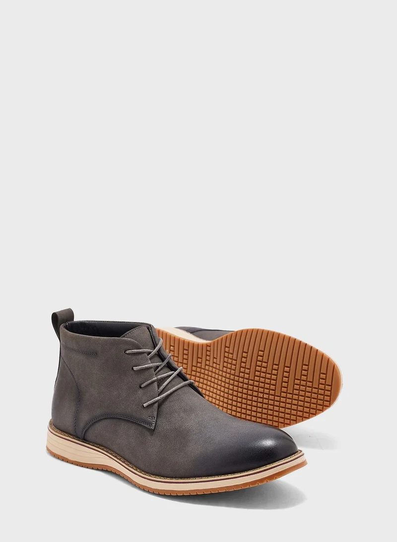 Robert Wood Casual Lace Up Boots