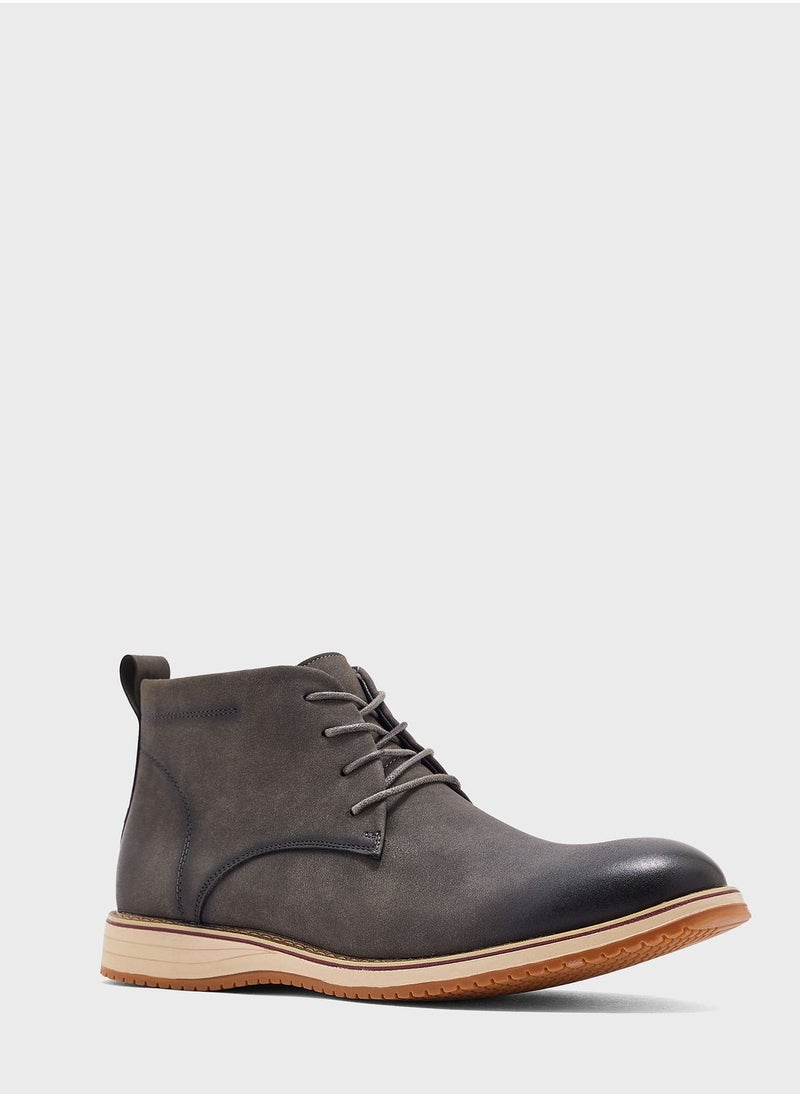 Robert Wood - Casual Lace Up Boots - Image 1
