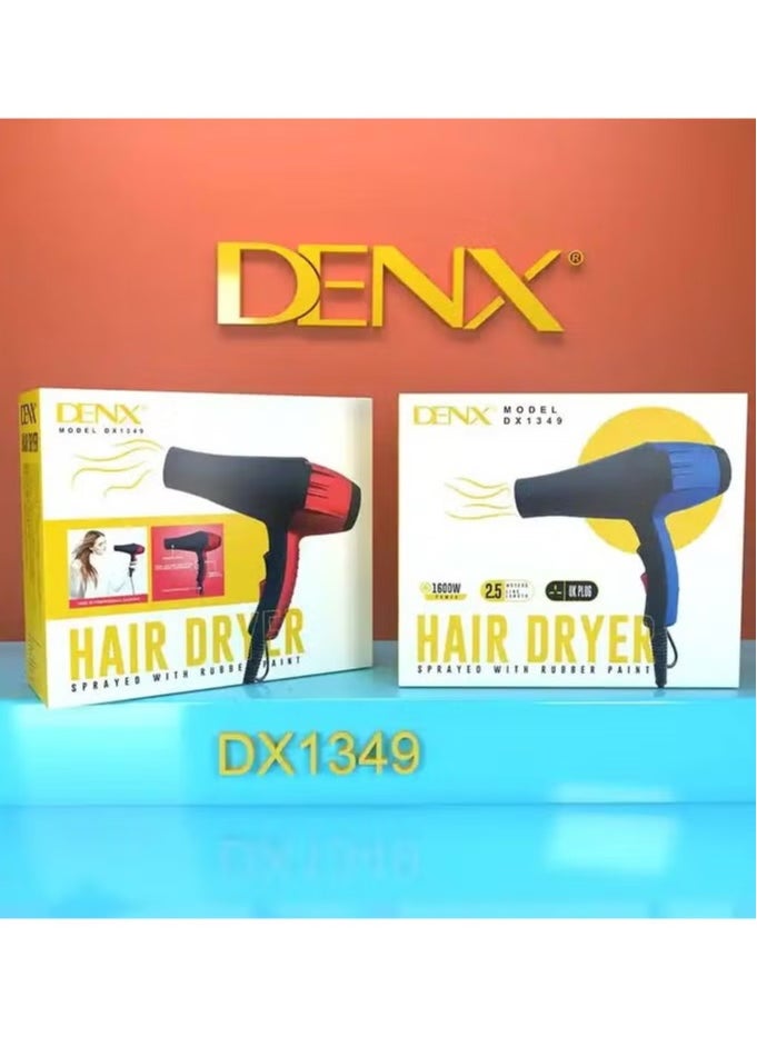 Dnex Long Life Low Noise Professional AC Motor Hair Dryer with Extra Long Cable And Removable Washable Air Intake Filter