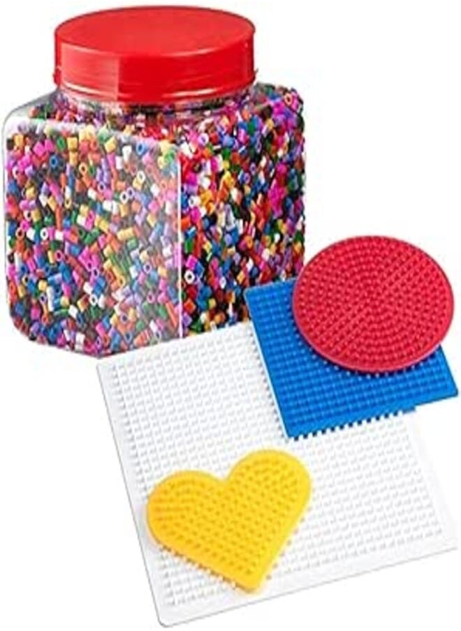 Ikea Ikea Pyssla 14,000 Picture Beads with Plates, Plug-In Iron-On Transfers, Set of 4 