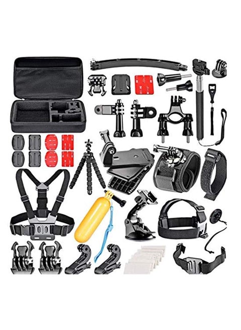 50 In 1 Action Camera Accessory Kit Compatible with GoPro Hero10/Hero9/Hero8/Hero7 GoPro Max/GoPro Fusion Insta360 DJI Osmo Action AKASO APEMAN Campark SJCAM Insta360 Xiaomi Yi DJI