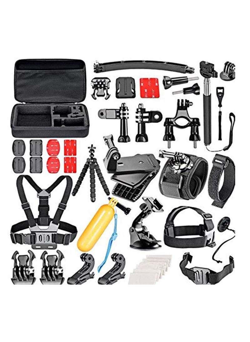 50 In 1 Action Camera Accessory Kit Compatible with GoPro Hero10/Hero9/Hero8/Hero7 GoPro Max/GoPro Fusion Insta360 DJI Osmo Action AKASO APEMAN Campark SJCAM Insta360 Xiaomi Yi DJI  - Image 1