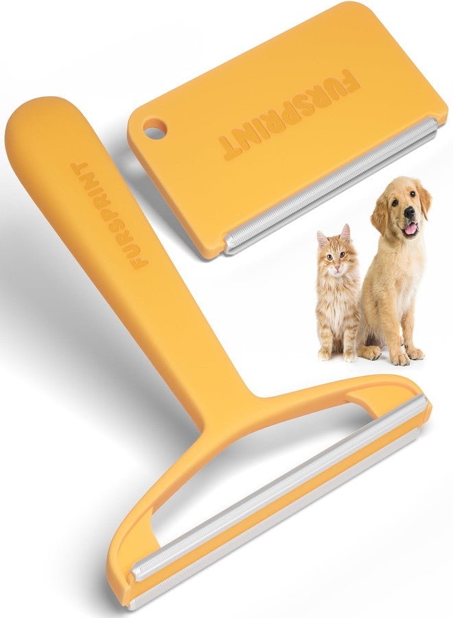 Fursprint Pro & Mini Tool Bundle: Reusable & Pocketable Cat & Dog Hair Remover with Dual-Sided Multi-Fabric, Perfect for Furniture & Car Detailing - Value Brand by Uproot Cleaner Pro Pet Hair Remover - Image 1