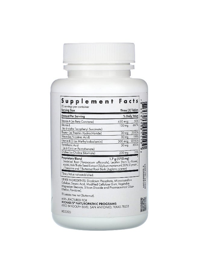 Michael's Naturopathic - Michael's Naturopathic, Liver Wellness, 60 Vegetarian Tablets - Image 1