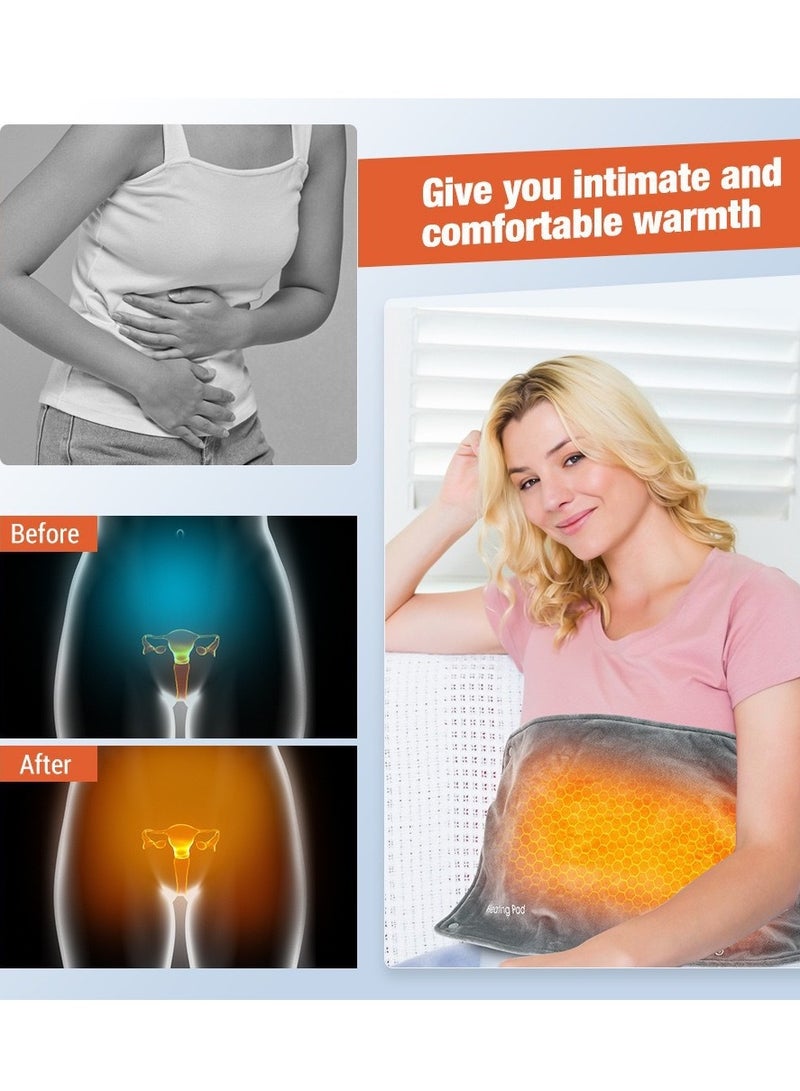 ناكسي فلاي وسادة تدفئة كهربائية متعددة الوظائف لتخفيف الألم، تعمل بتقنية USB، تُحسّن الدورة الدموية من خلال العلاج الحراري المناسب، وتُخفف آلام الظهر المصاحبة للدورة الشهرية وتقلصاتها. كما يمكن استخدامها لتدفئة اليدين. - Image 3