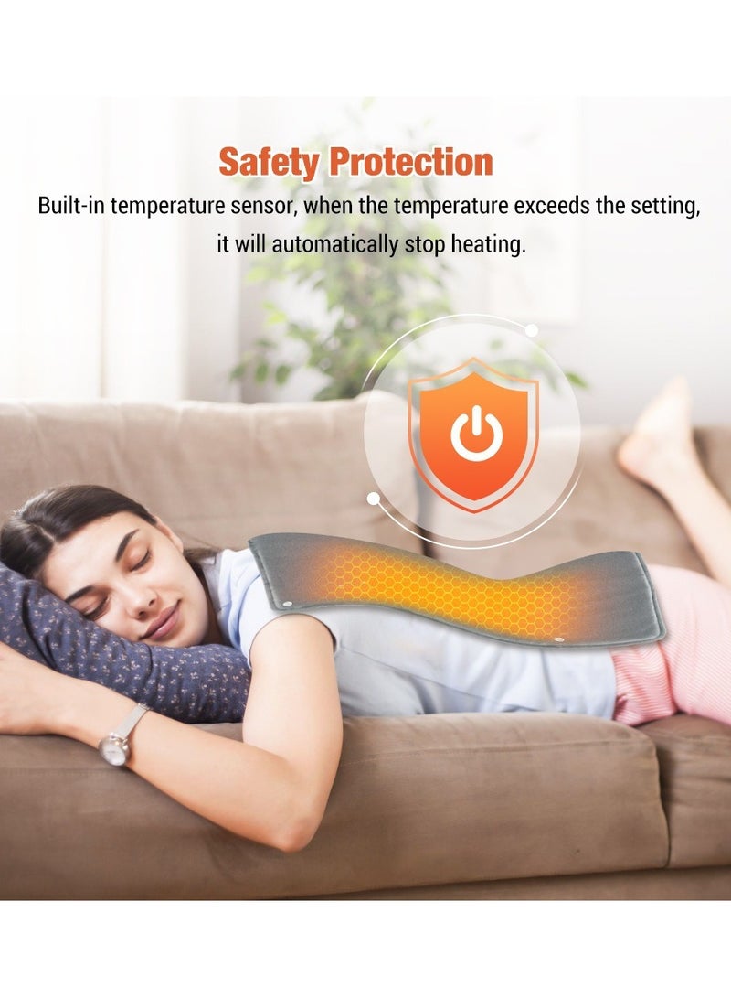 ناكسي فلاي وسادة تدفئة كهربائية متعددة الوظائف لتخفيف الألم، تعمل بتقنية USB، تُحسّن الدورة الدموية من خلال العلاج الحراري المناسب، وتُخفف آلام الظهر المصاحبة للدورة الشهرية وتقلصاتها. كما يمكن استخدامها لتدفئة اليدين. - Image 5