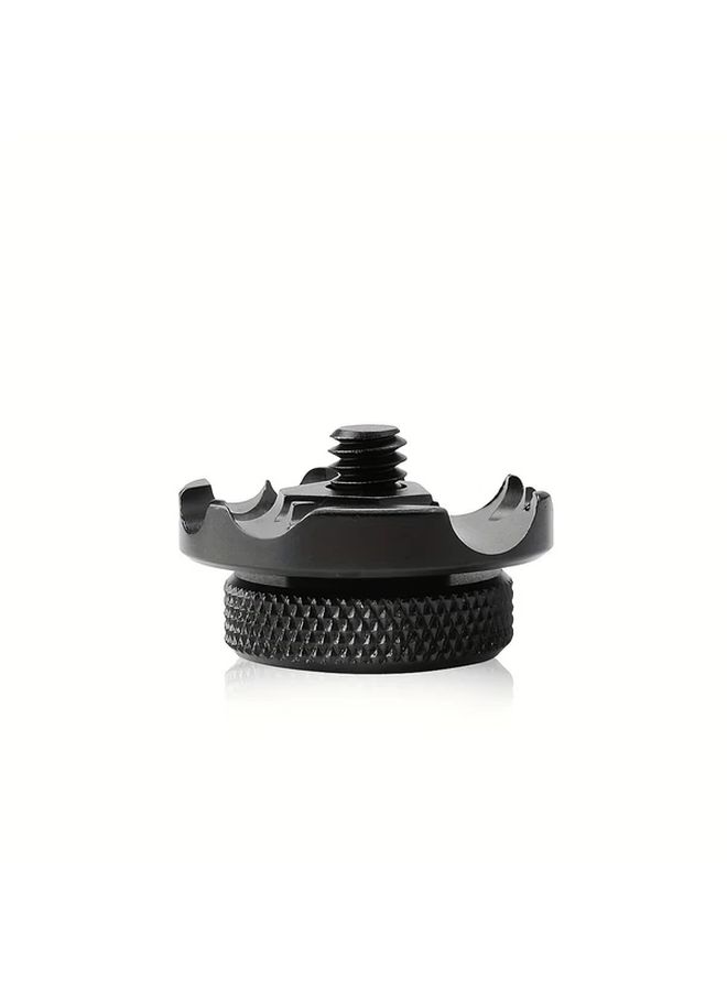 Black Universal Round Mini Cable Clamp Low Profile Locking Clip For Cable Management - Image 4