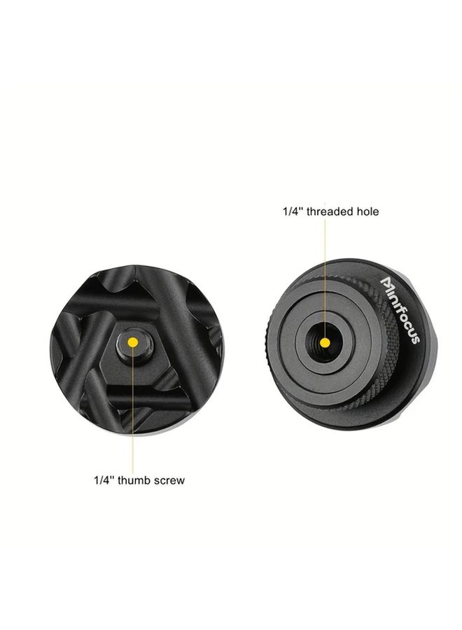 Black Universal Round Mini Cable Clamp Low Profile Locking Clip For Cable Management - Image 2