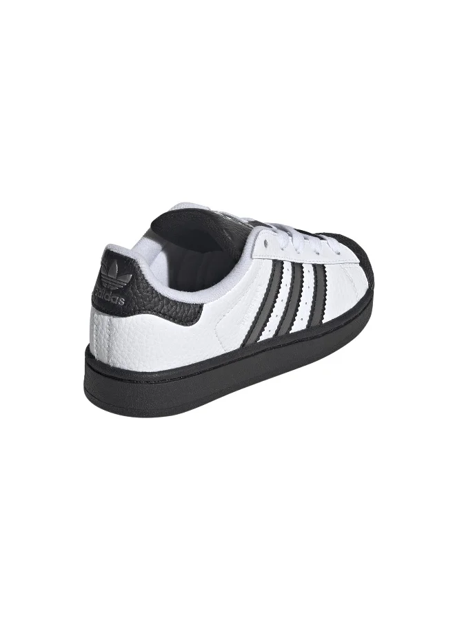Adidas Adidas SUPERSTAR II C White CASUAL 0 FOR KIDS BOYS AND GIRLS 2.5