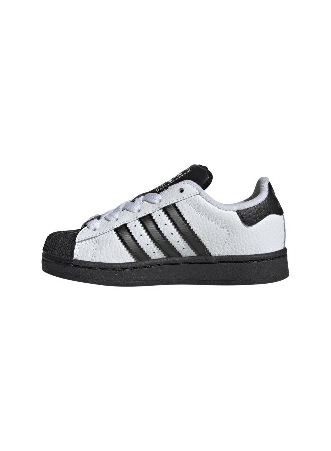 Adidas Adidas SUPERSTAR II C White CASUAL 0 FOR KIDS BOYS AND GIRLS 2.5  - Image 5