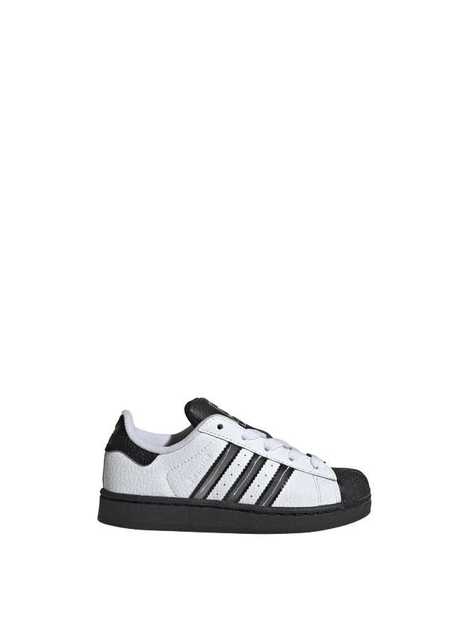 Adidas Adidas SUPERSTAR II C White CASUAL 0 FOR KIDS BOYS AND GIRLS 2.5