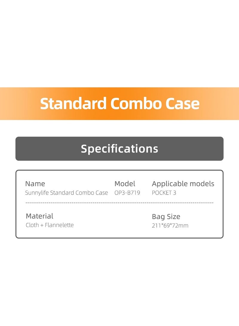 General DJI Osmo Pocket 3 Hard Carrying Case, Portable Osmo Pocket 3 Organiser Carrying Case, DJI Pocket 3 Accessories  - Image 5