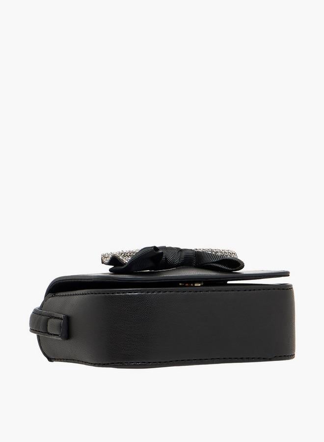 حقيبة فلورا بيلا كروس بودي مزينة بفيونكة وحزام سلسلة من مجموعة رمضان