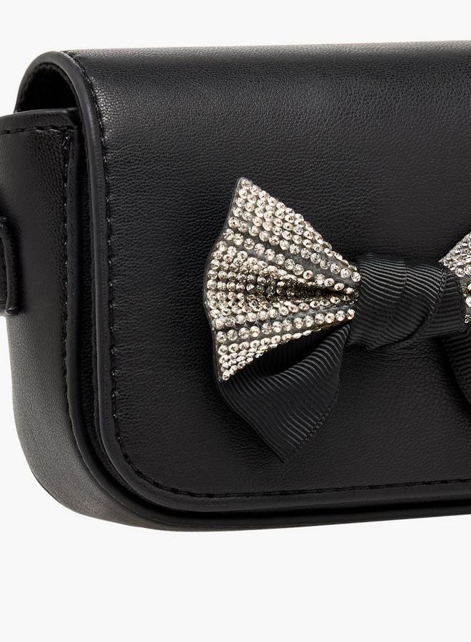 فلورا بيلا من شو إكسبرس حقيبة فلورا بيلا كروس بودي مزينة بفيونكة وحزام سلسلة من مجموعة رمضان - Image 5