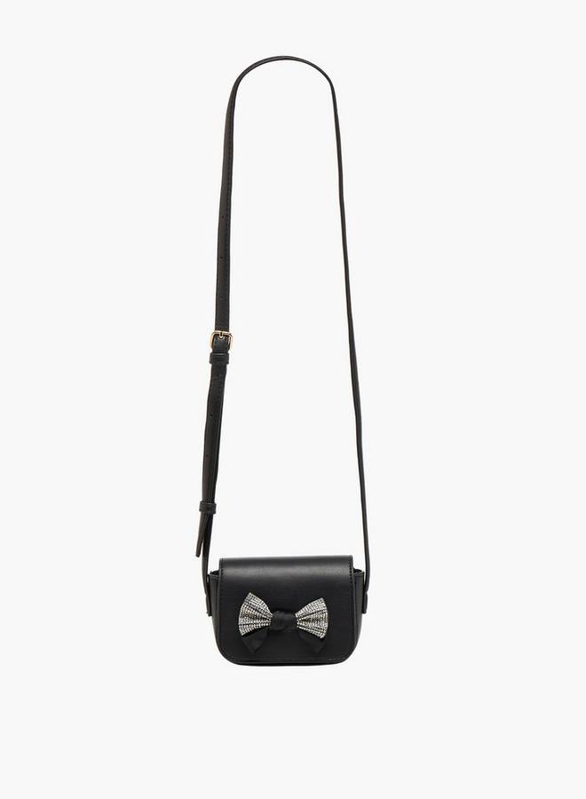 فلورا بيلا من شو إكسبرس حقيبة فلورا بيلا كروس بودي مزينة بفيونكة وحزام سلسلة من مجموعة رمضان - Image 3