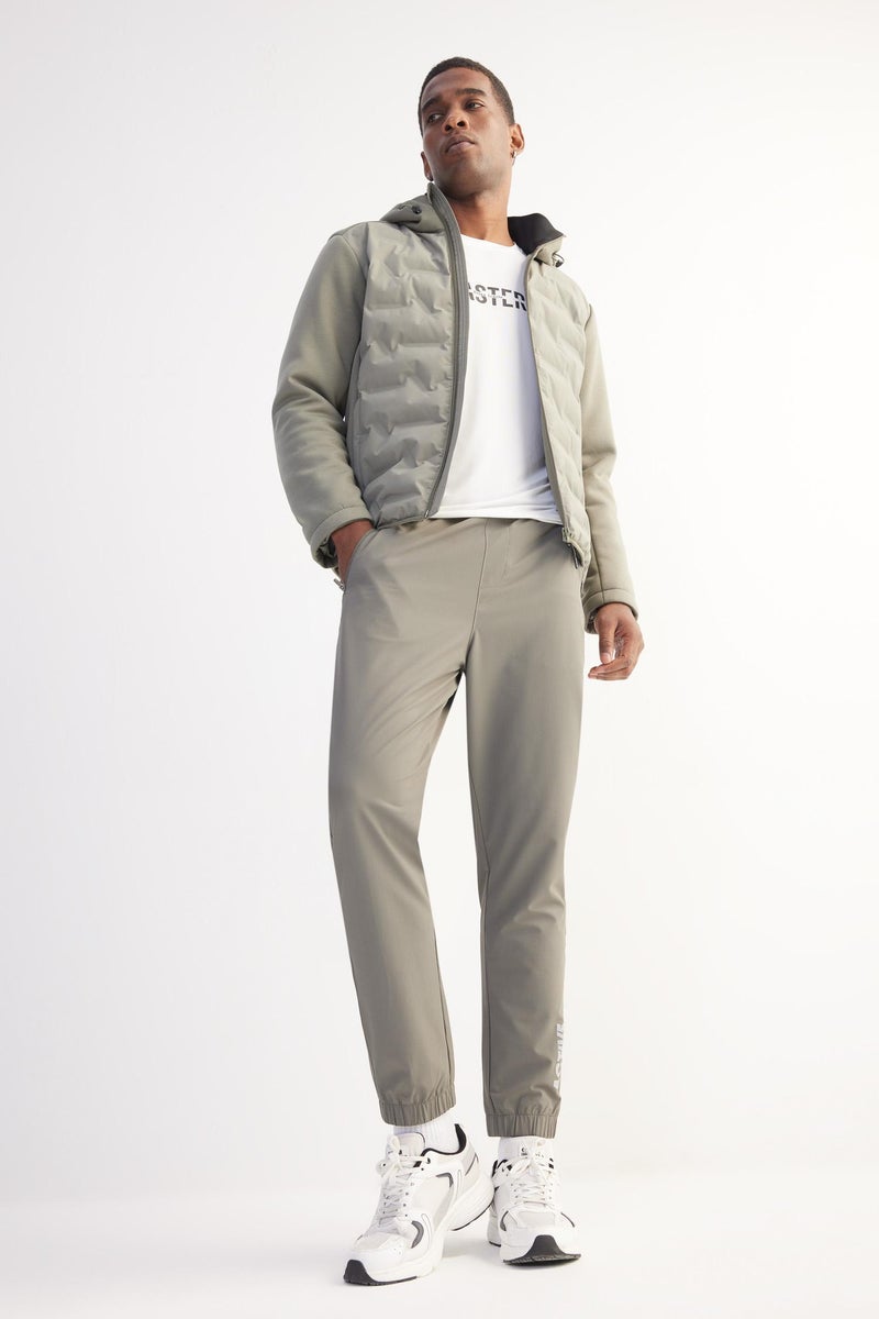 DeFacto Green Man DeFactoFit Slim Fit Double Pocket Woven Sports Joggers Casual - Image 2