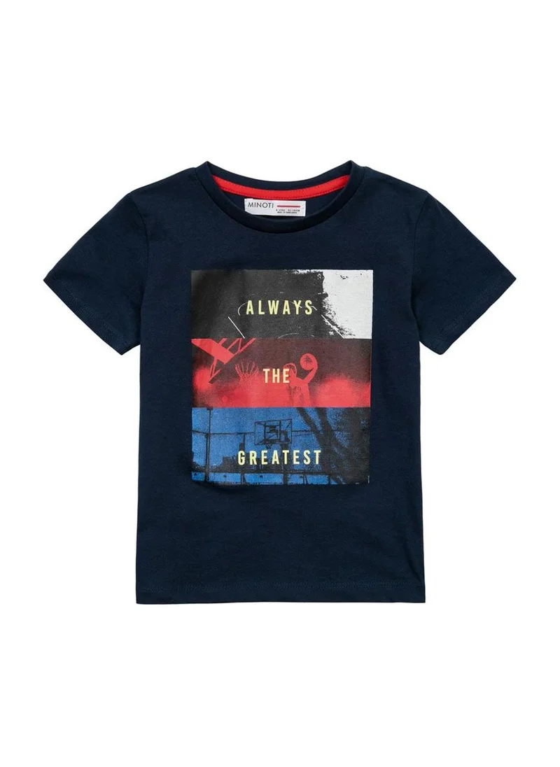 MINOTI Teen Boys Classic T-Shirt With Print