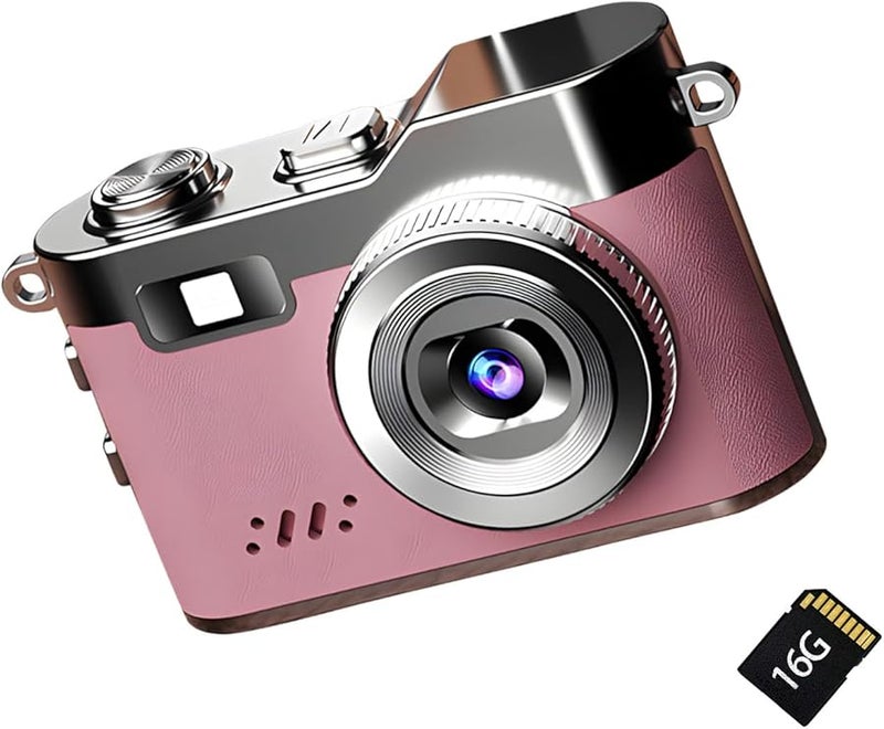 Retro Pocket Digital Camera 1080P Portable Travel Companion 16G For Beginners - Image 2