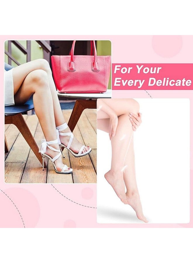 Calyrex 1 Pair Moisturizing Socks Women Foot Spa Pedicure Silicone Socks, Heel Protectors, Beach Protective Socks, Foot Mask Exfoliating Soft Gel Heel Socks, For Dry Cracked Feet,Multicolour - Image 4